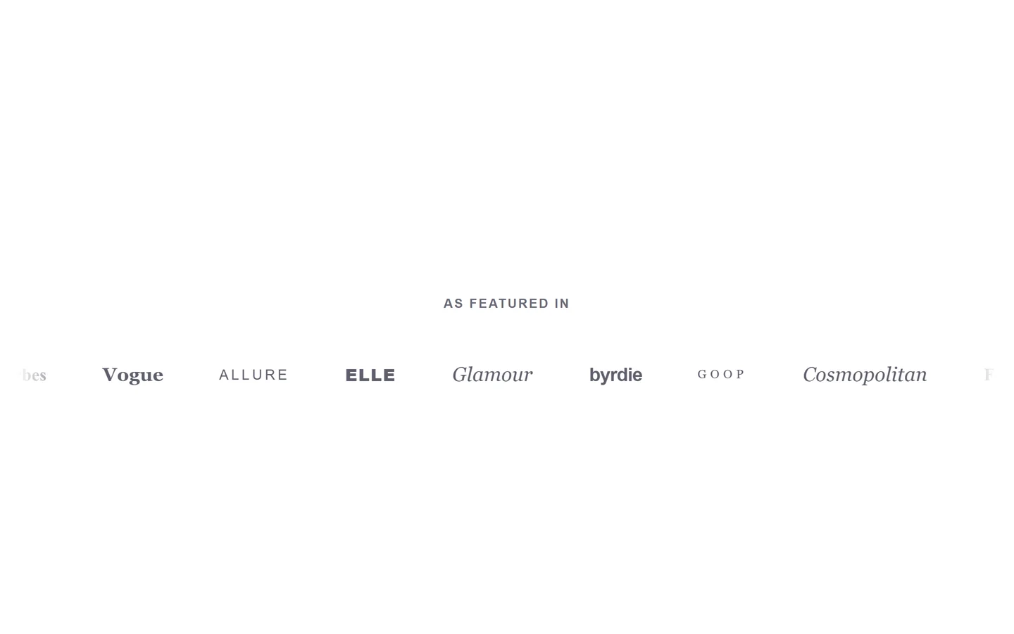 Logo cloud section preview